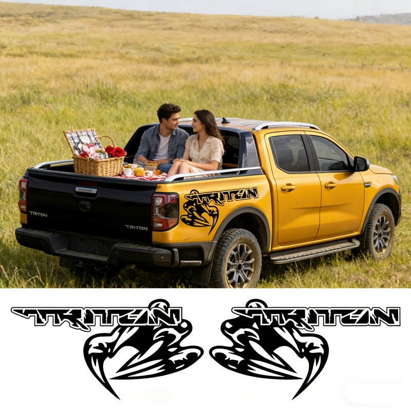 pickup truck decals sold on Temu United States