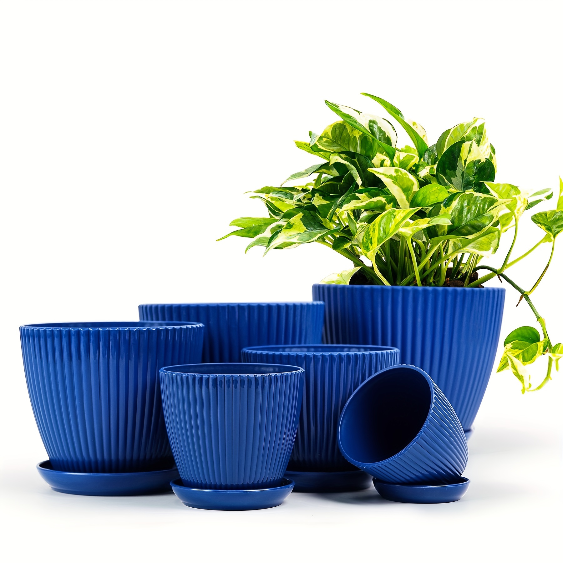 Xclou Set Di 3 Cesti Per Piante A Forma Di Cipolla - Fioriere In Plastica Verde Per Bulbi, Diametro 21 Cm, Protezione Da Arvicole, Accessori Da Giardinaggio