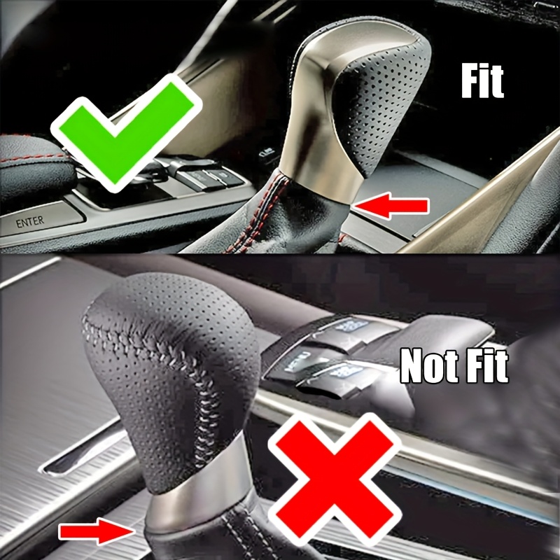 CiciTree 6 Speed PU Leather Gear Stick Shift Knob C Produktbild-Vorschau 4