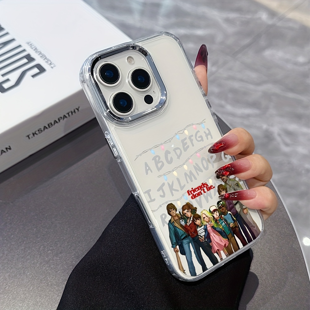 s strangers things phone case suitable iphone 17 16e 16 15 - Temu Mauritius
