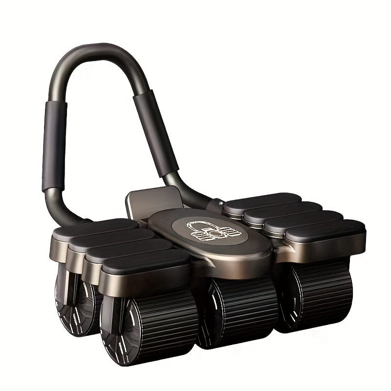 New Six Wheeled SModel Eight-Elbow Ab Roller, Automatic Rebound Abdominal Muscle Exercise Device For Slimming And Toning At Home Fitness Equipment.