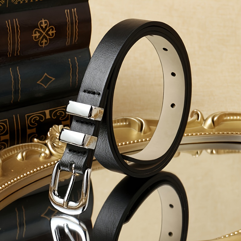 korean style unisex small belt trendy versatile perfect Temu