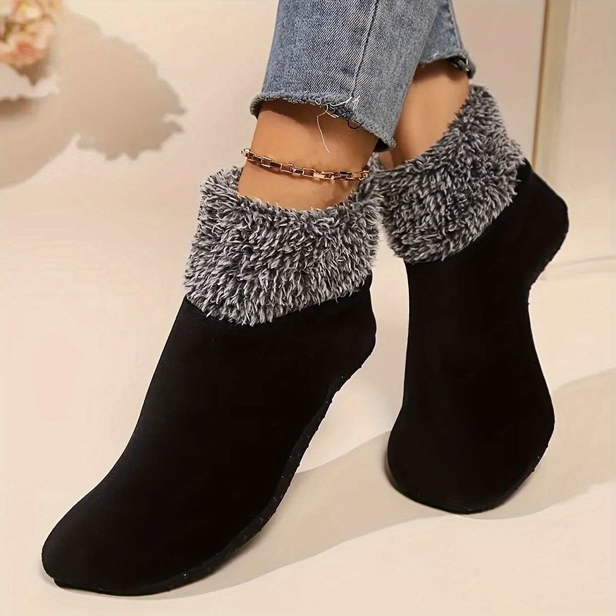 

Comfortable Thick Floor Socks, Warm Indoor Floor Socks In Winter, Women's Stockings And Socks.