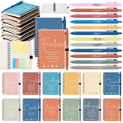 inspirational notebooks bulk sold on Temu United States