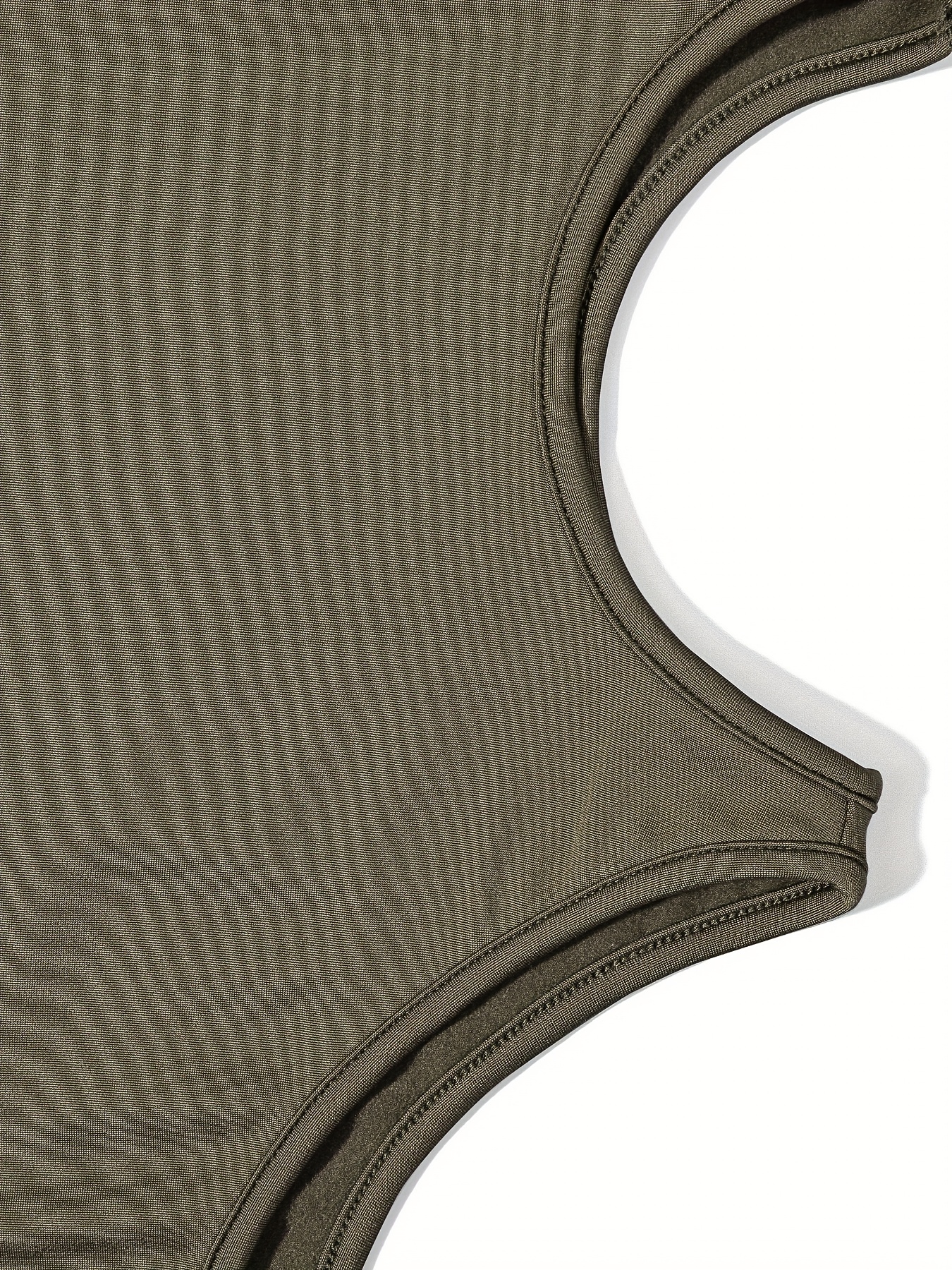 solid cut bodysuit casual long sleeve mock neck - Temu Canada