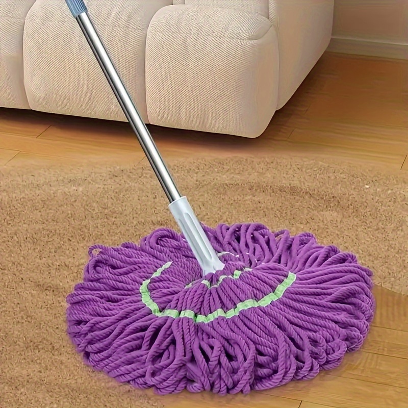 TEMU -wring Microfiber Mop And Bucket Set - , No Electricity Needed For Room, Bedroom, Bathroom,