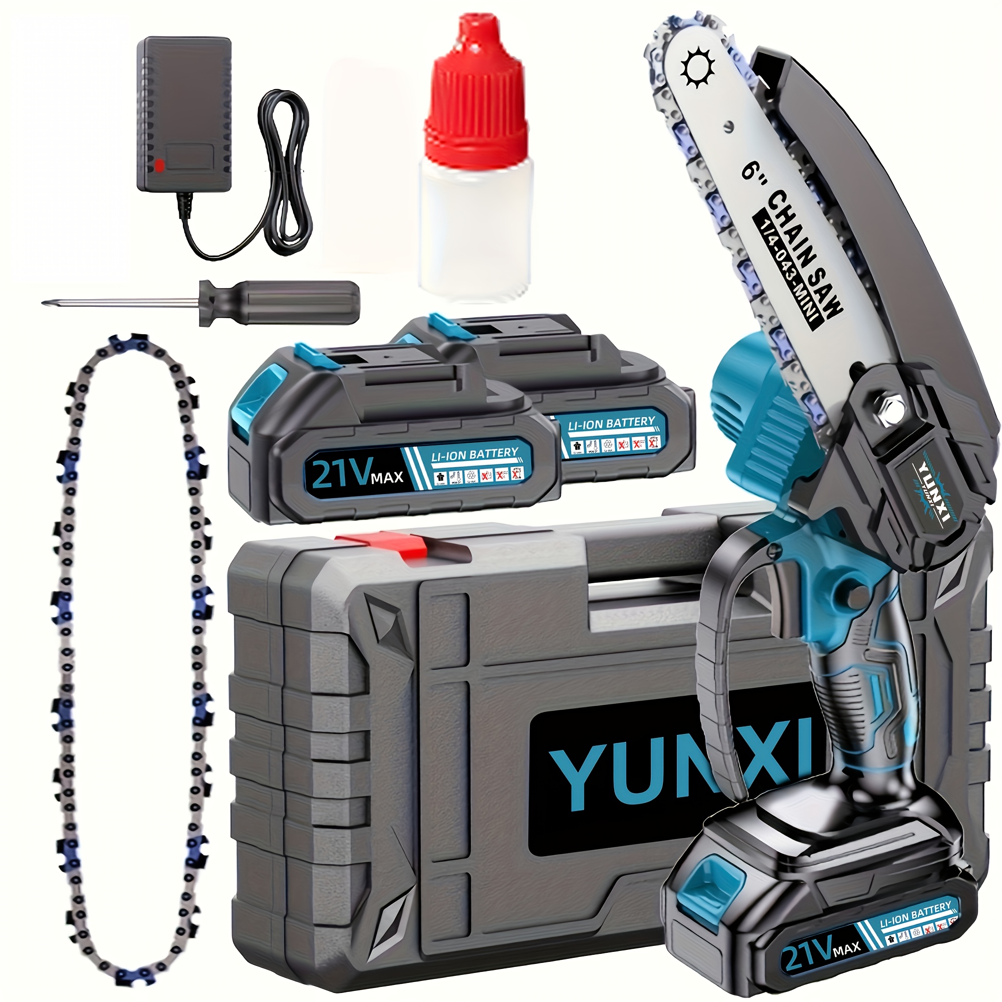2025 Nieuwe Handheld Elektrische Kettingzaag - Lichtgewicht Draagbare Kettingzaag met Snoer en Europese Stekker
