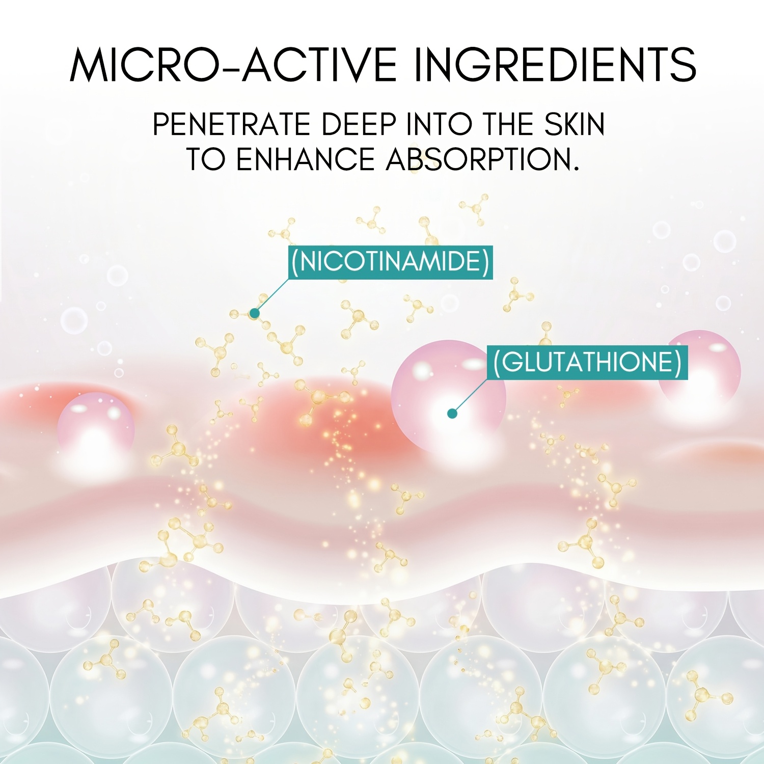 ampoule serum niacinamide glutathione centella asiatica - Temu Qatar