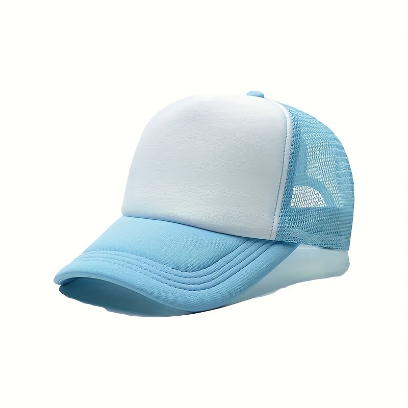 30pcs Customizable Trucker Hats, Breathable Polyester Mesh Caps