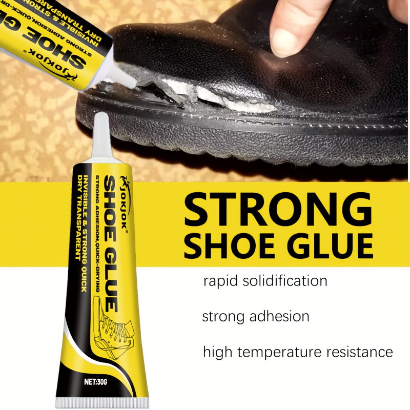 Adhesivo Universal para Reparación de Zapatos - Pegamento para Reparación de Zapatos – Adhesivo para Reparación de Suelas, Adherencia Fuerte para Zapatos, Zapatillas Deportivas, Botas y Todo Tipo de Calzado