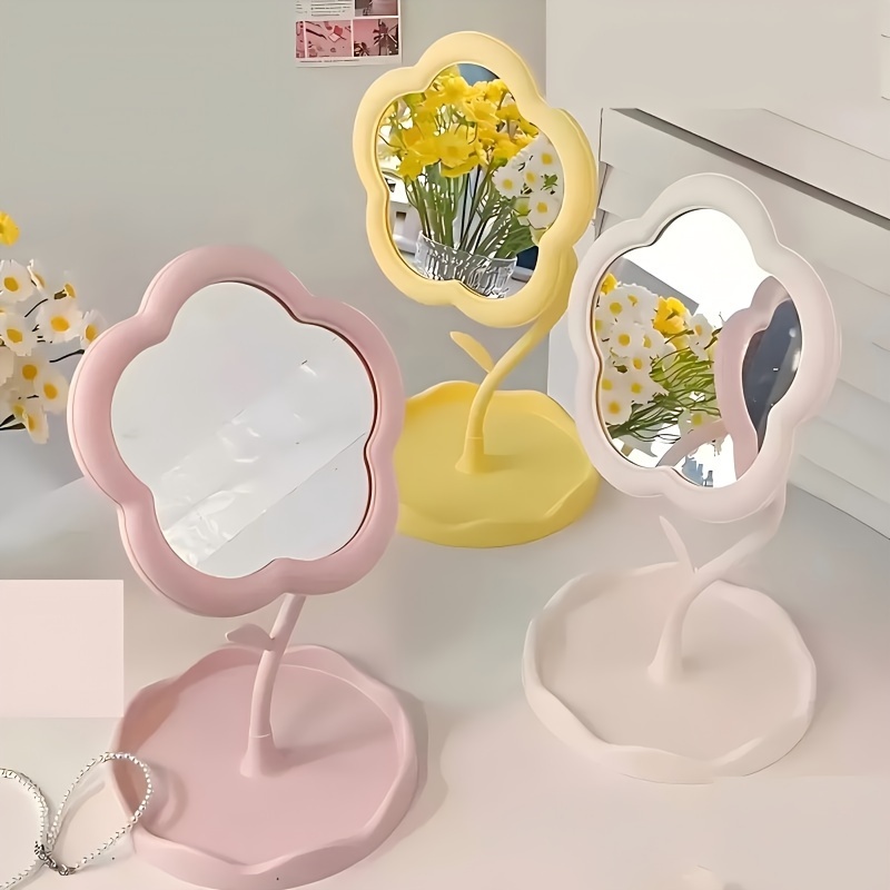 

-shaped Makeup Plastic Frame, Rotatable Storage , Portable No-battery Required, For , & – Formaldehyde-free, -compatible,