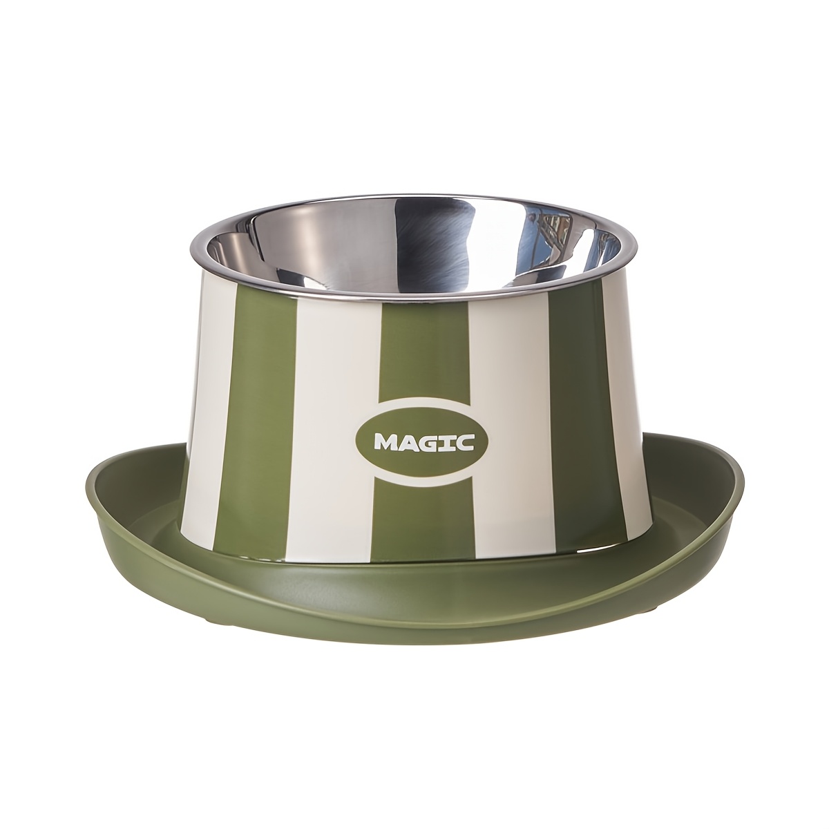 TEMU A Tall Bowl, Neck-protecting Cat Feeding And Water- Bowl, Pet Food Plate With A .