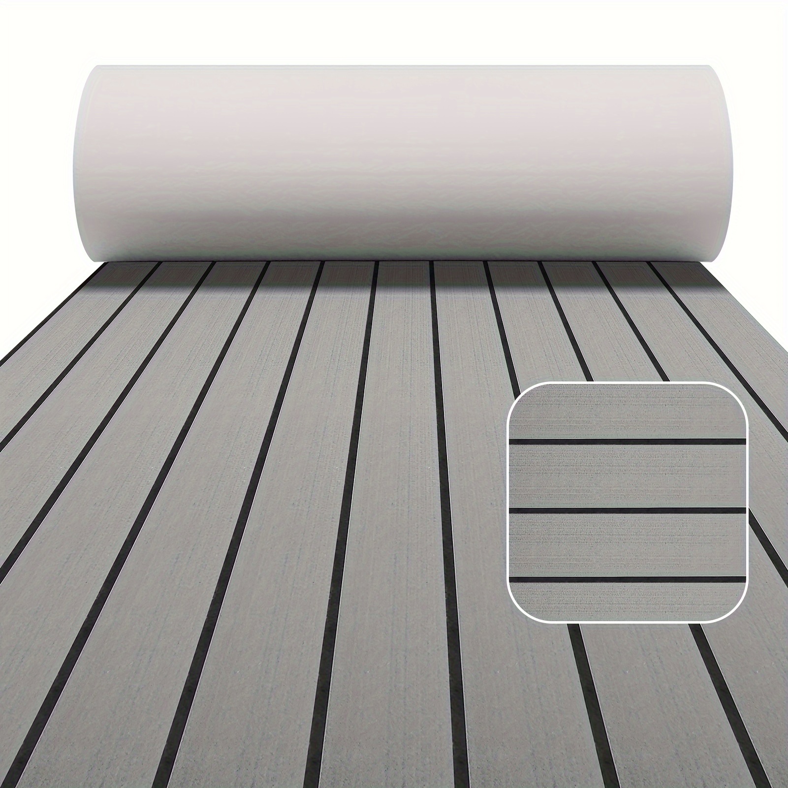 TEMU 1pc, Eva Foam Decking Mat For Boat, 60 X 240cm, Suitable For Watercraft, Kayaks, Paddleboards, And More