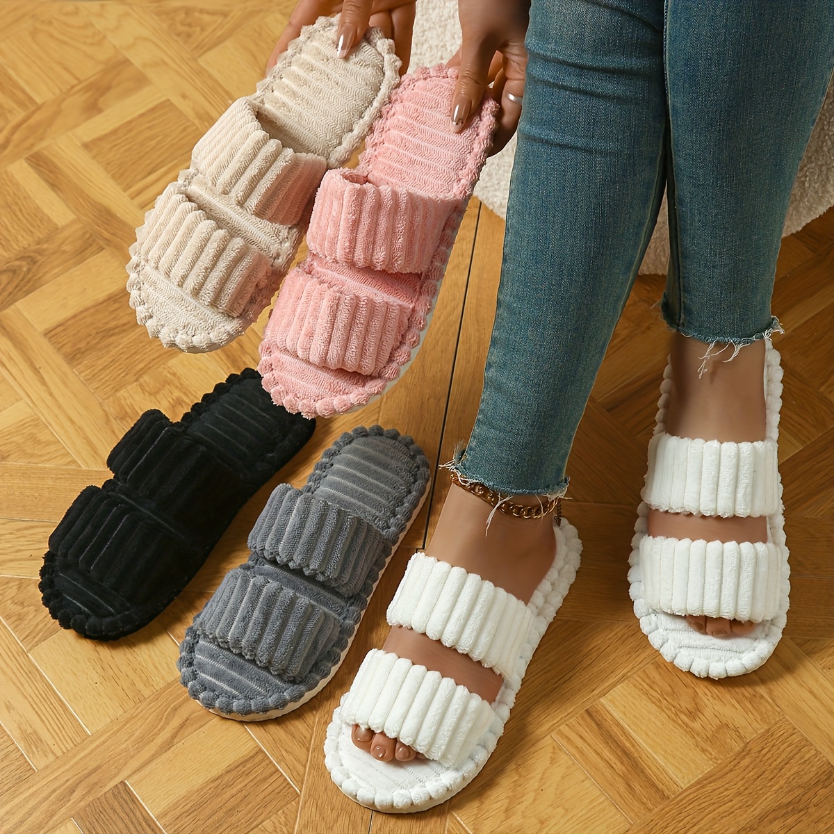 【IONSEOUL】Couple Slippers 4JH690 Amazon.com | Evshine Summer House Slippers for Women