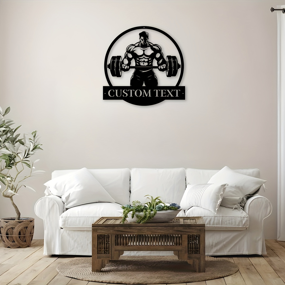 personalized metal wall sculpture custom name Temu Ireland