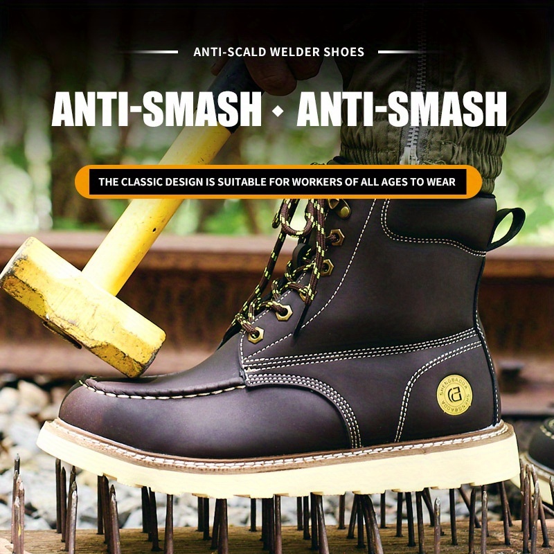 Men's Steel Toe Safety Shoes