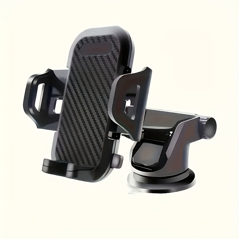 Rotatable Car Phone Mount, 80-pound Suction Dashboard/air Vent Installation, Waterproof Pc Material, Rectangular Design, Suitable For All Vehicles - Wall-mounted Car Equipment Bracket
