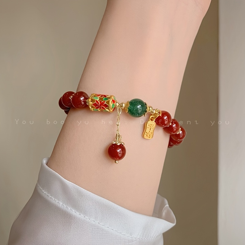 

Ladies Bracelet, Synthetic Red Bracelet For , Red Bracelet, For And And