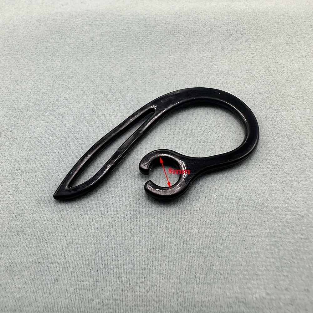 TEMU Gancio auricolare per auricolari Bluetooth, clip ad anello con gancio per cuffie, accessori di ricambio per cuffie da 6mm 8mm 10mm