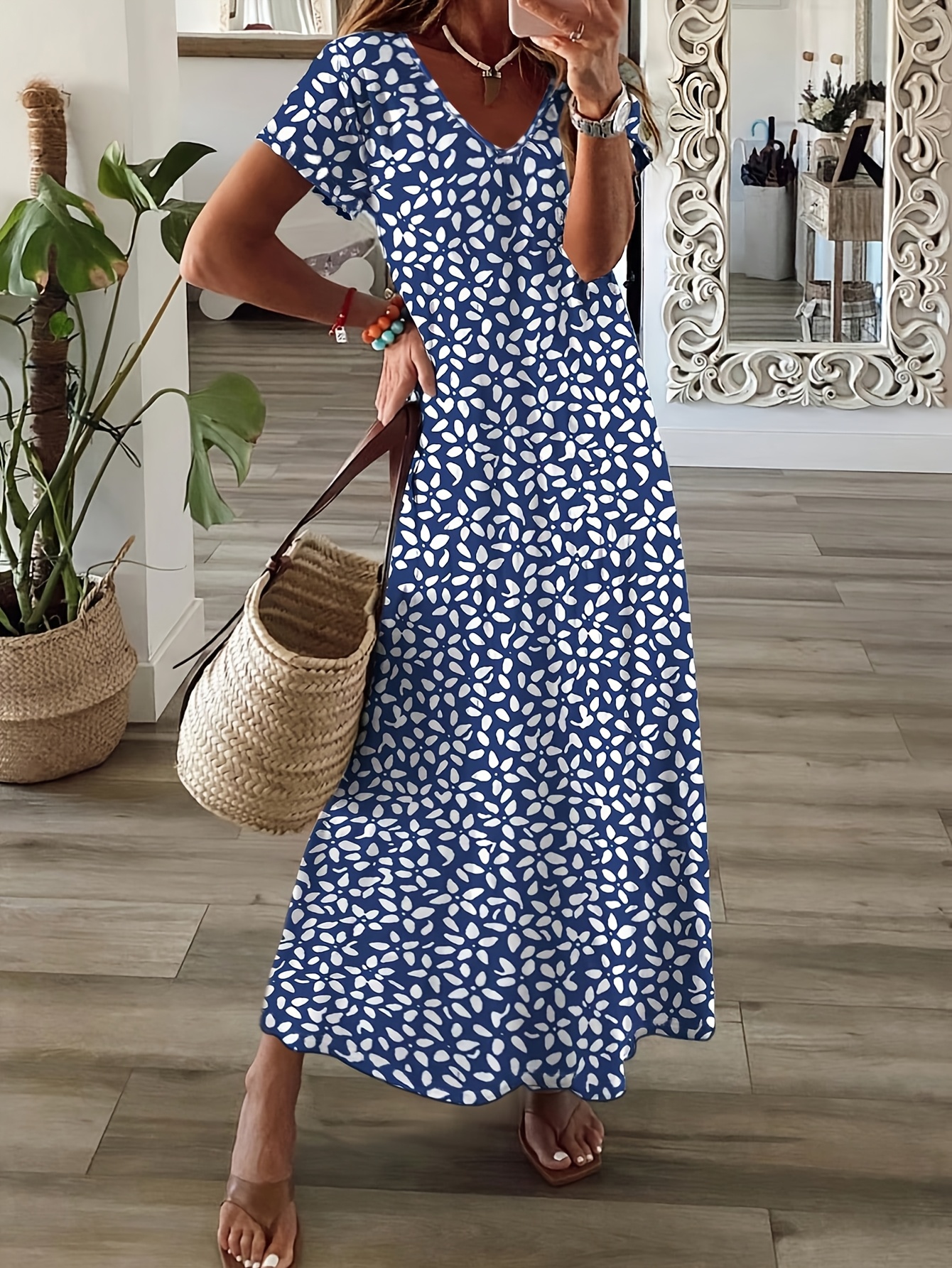 knee length dresses for ladies Lemons Wholesale Maxi Summer Dresses | Women's Dresses main image 0