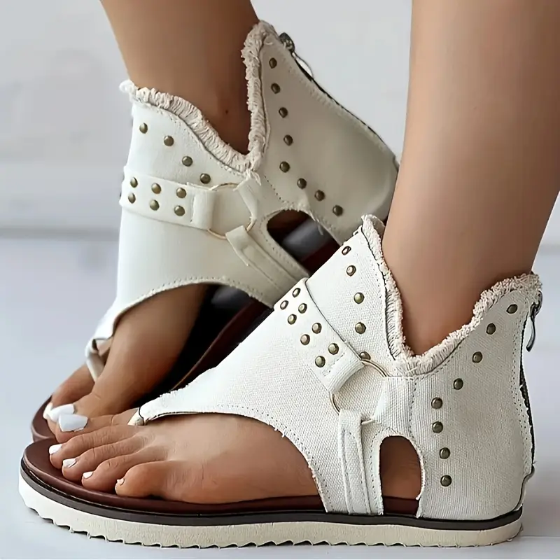 womens metal decor toe summer details 2