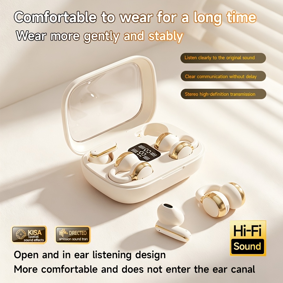 neue   2026 neues design true wireless in-ear clip-on tws paar-moda-dual-headset mini-paar-ohrhörer musik-ohrstöpsel gaming tws hifi   stereo hd-anruf-kopfhörer für   für iphone handy sport-ohrstücke smart-kopfhörer, als geschenk