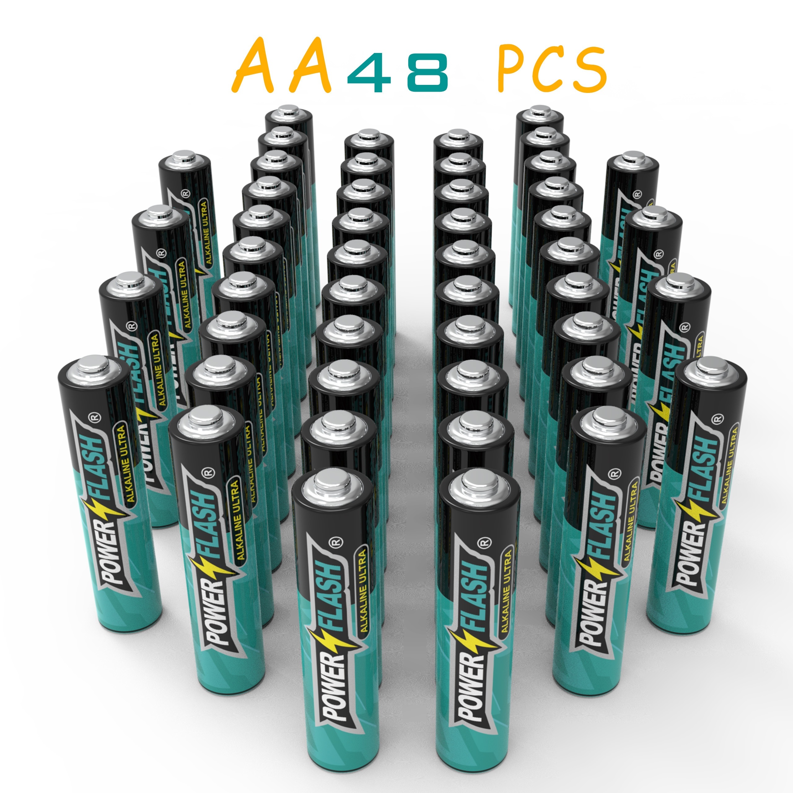 

Aa /96/120pcs Batteries, Lr6, Batteries For Household Devices, Of Emergency And , Outdoor, Electronic Devices And , With ,