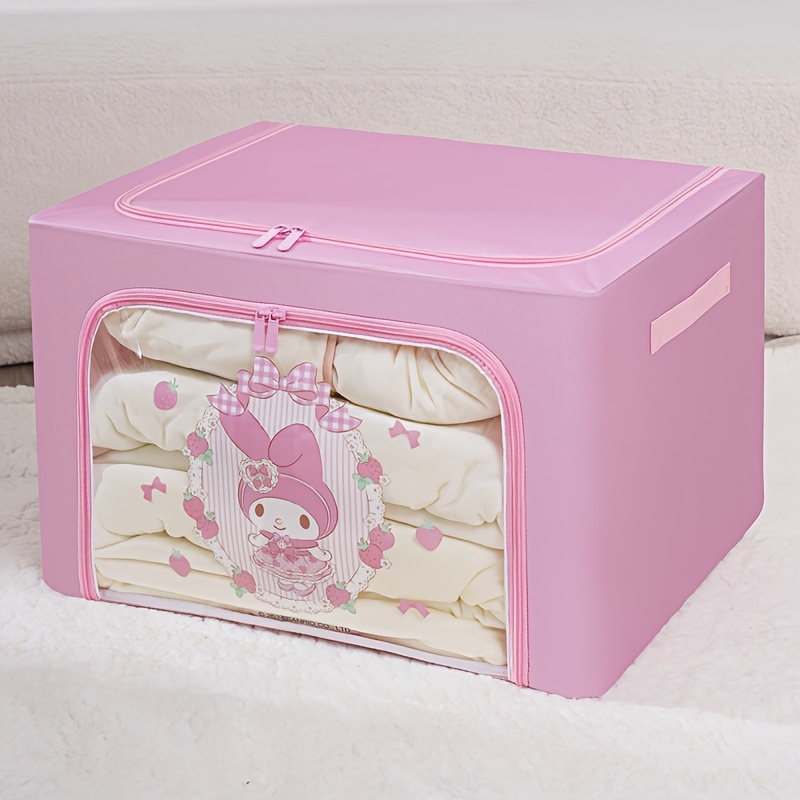 

Sanrio Super 19.69in*15.75in*12.99in Steel Box Sanrio Box Cloth Pantry Box Box(66l)