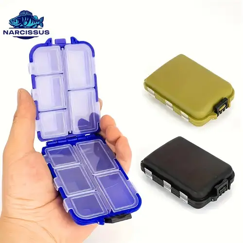1pc, small tackle storage box, 3.94x2.56x1.18inch, portable accessory organizer - sports & outdoors - Temu 1pc, small tackle storage box, 3.94x2.56x1.18inch, portable accessory organizer - sports & outdoors - Temu