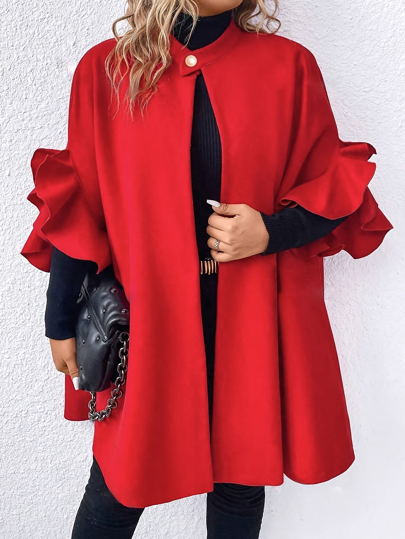 cape coat sold on Temu United States
