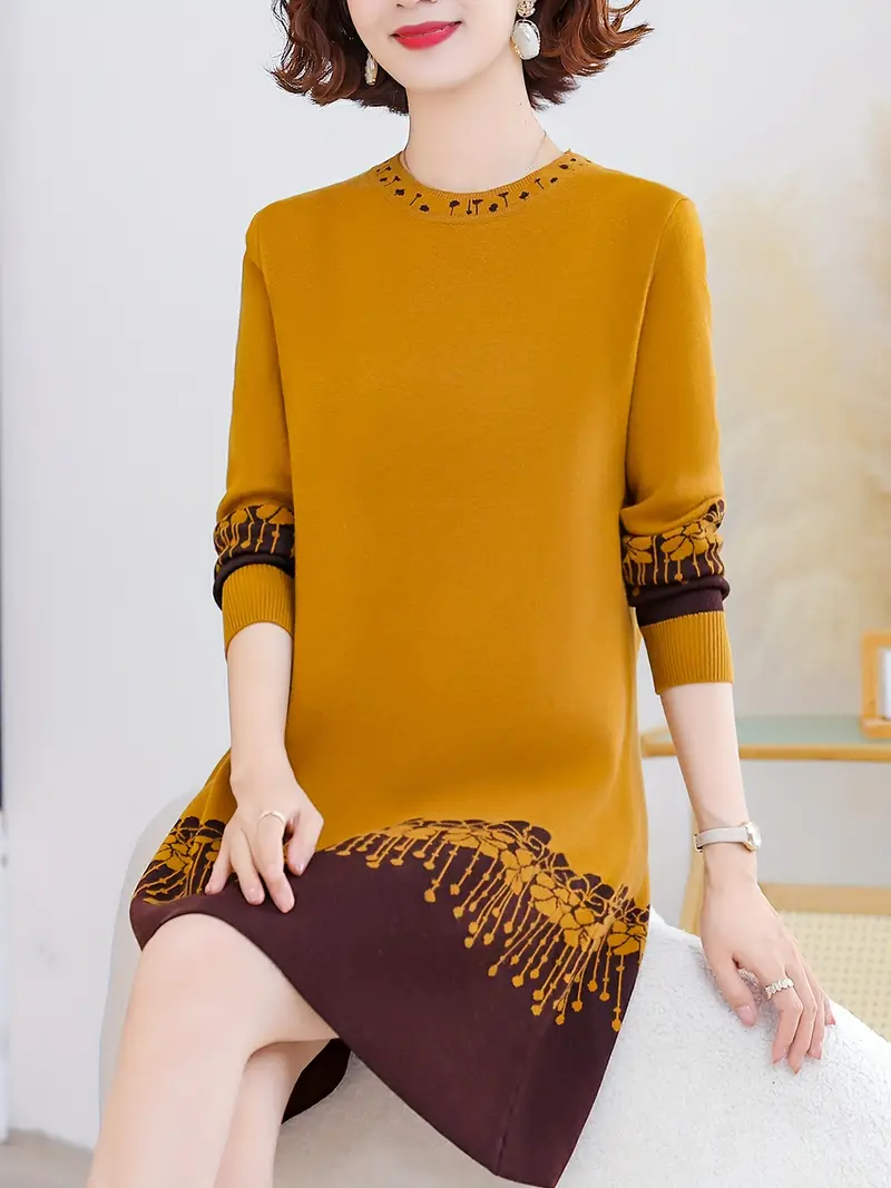 birthday sweater dress Calleigh Long Sleeve Bodycon Sweater Mini Dress Shop American Threads Women's Trendy Online Boutique White / L