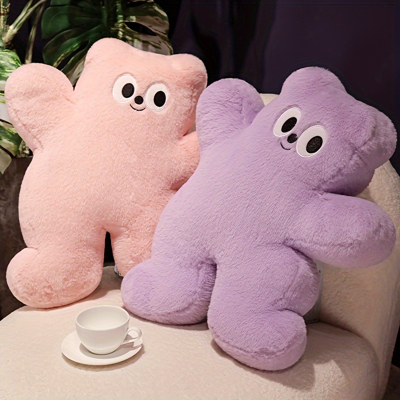 Cute Big Muscle Teddy Bear Stuffed Animals Toy Funny Plush - Temu