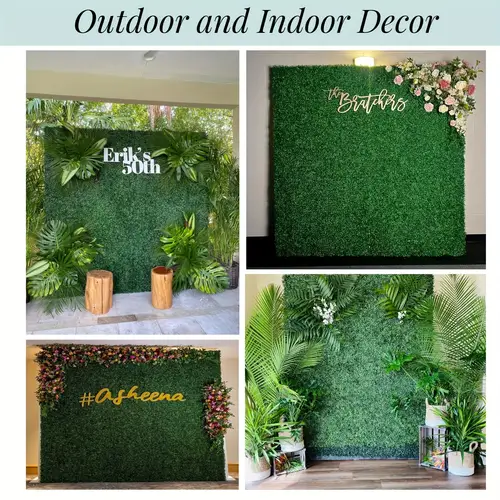 artificial grass wall panels boxwood panels greenery wall panels boxwood hedge uv protected greenery garden fence high density privacy hedge screen wall for backyard boxwood greenery backdrop