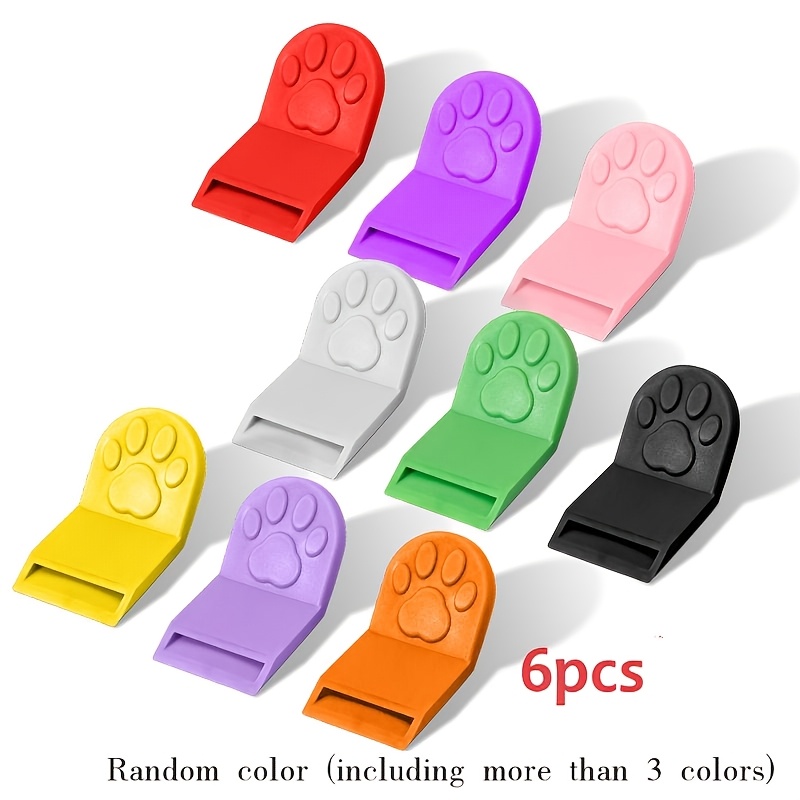 5-piece/6-piece Set, Random Colors Including 3 Varieties, Cat Paw Pet Can Opener For Cats And Dogs, Portable Tool, Nail Art Accessory