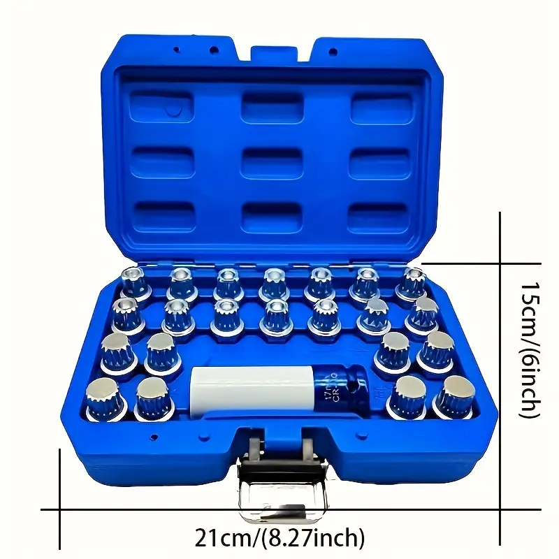 Kit Professionale 50 Pezzi Per Ammortizzatori Auto - Strumenti Rimozione Dadi Sospensioni - Foto 9