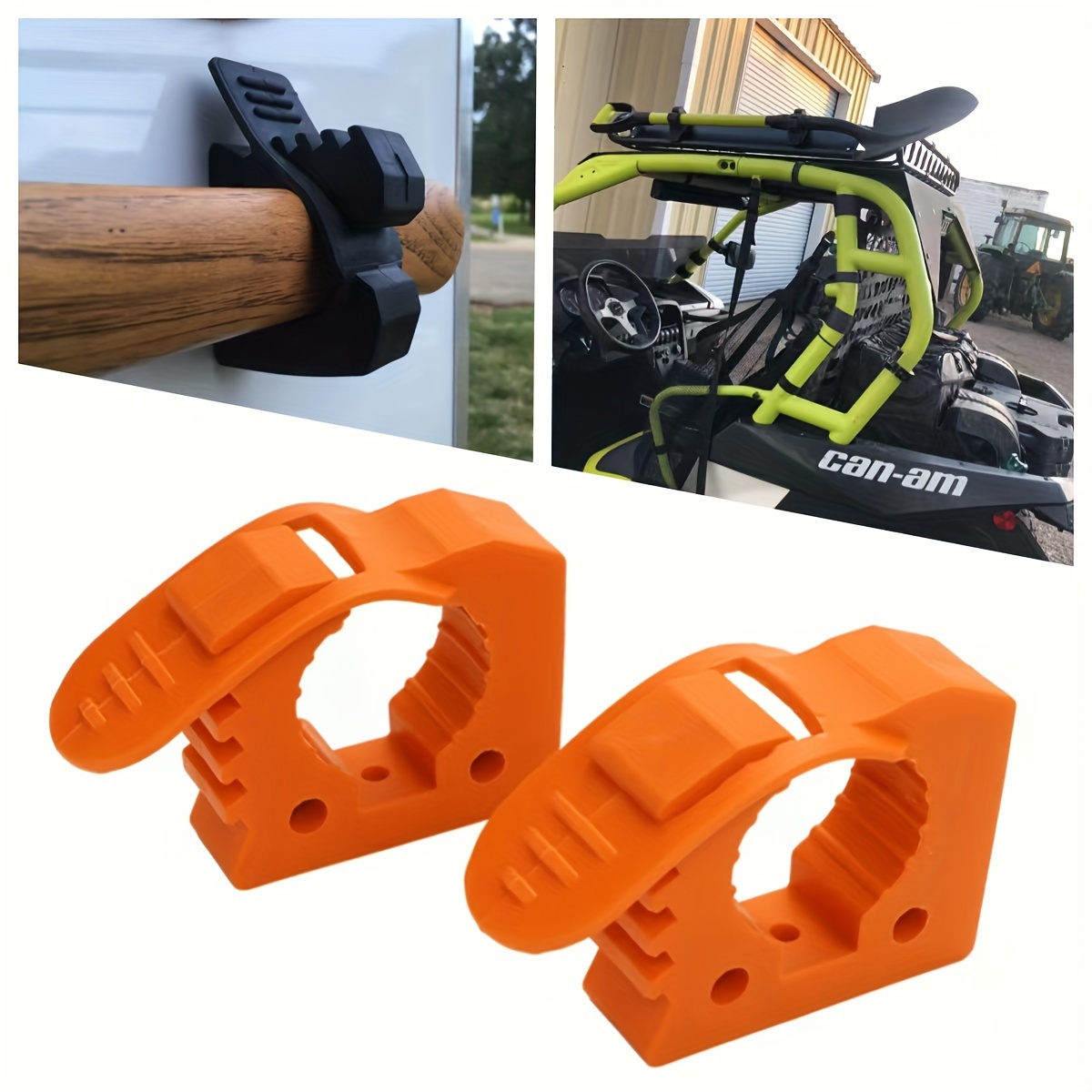 

2- Clamps, 1.18"-1.42" , Mounting Accessories For Auto, , Trailer, , ,