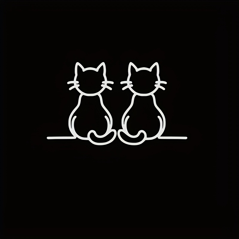 Cute Cat Decal Cat Window Decal Car Sticker Car Decal
