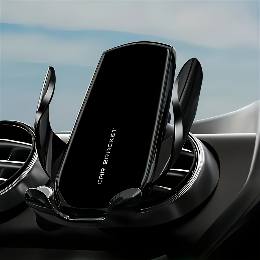 

2024 Gravity Sensing Car Phone Holder - Adjustable Mount, Waterproof Abs Material