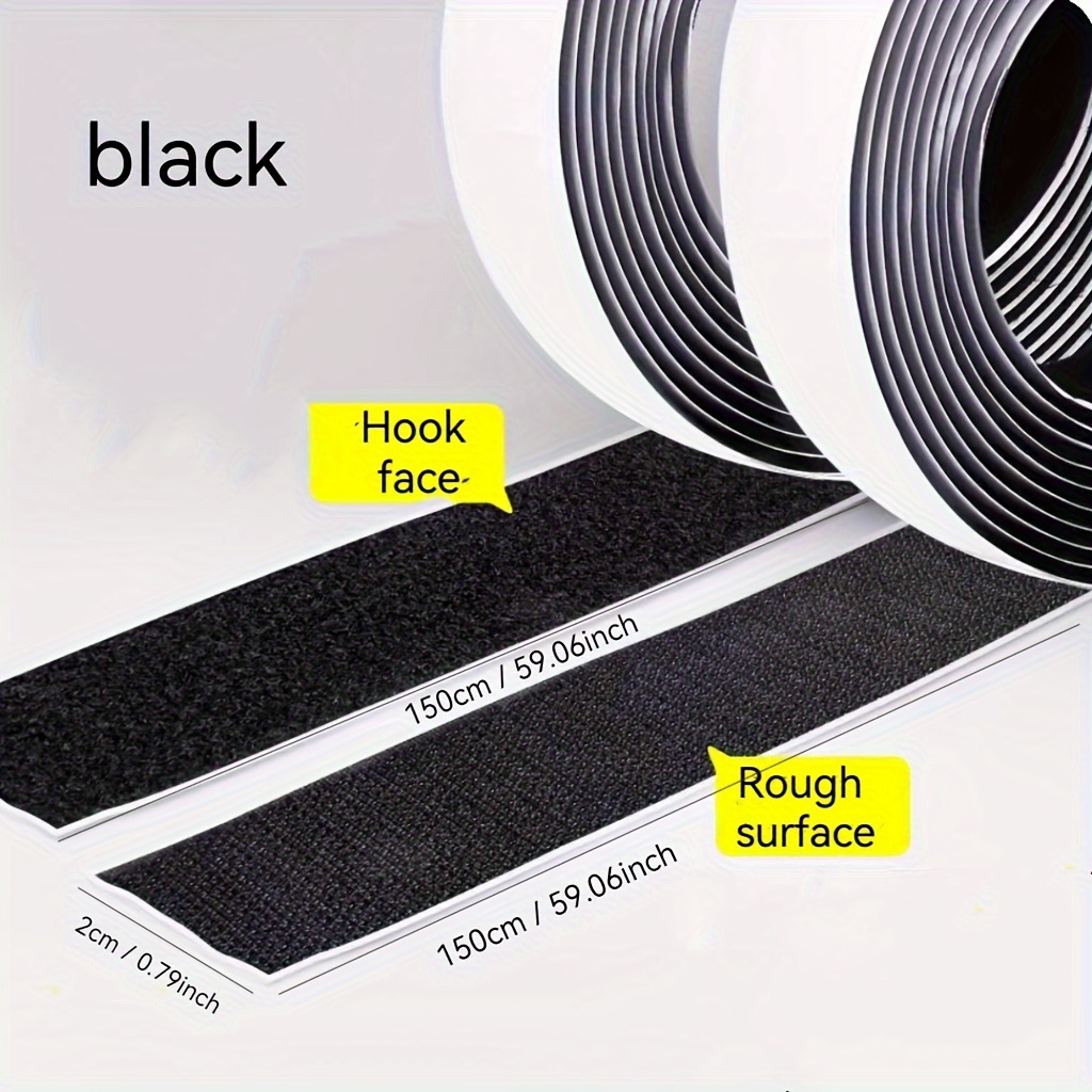 Image of Self-adhesive Tape With A Total Length Of 3 Meters, Featuring A Of 1.5 Meters And A Of 1.5 Meters. In , With Widths Of 2 Cm Or 4 Cm. Perfect For Securing Items On Office Desks And For Home Use