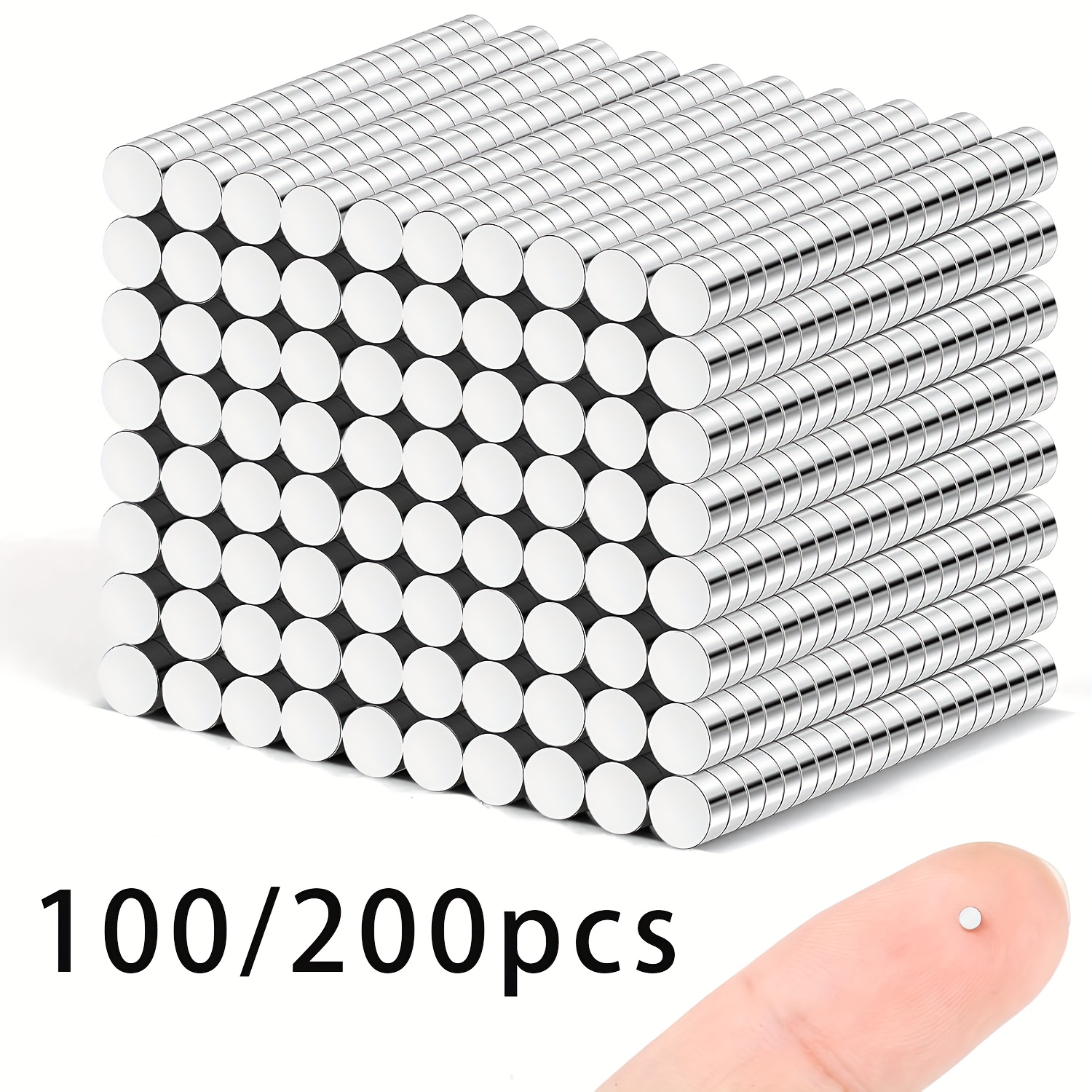 

/200pcs Round Magnets 2mmx1mm Magnets, Neodymium Magnets, Mini Round Magnets, Used In Refrigerators, Magnetic Plates, Kitchen Cabinets