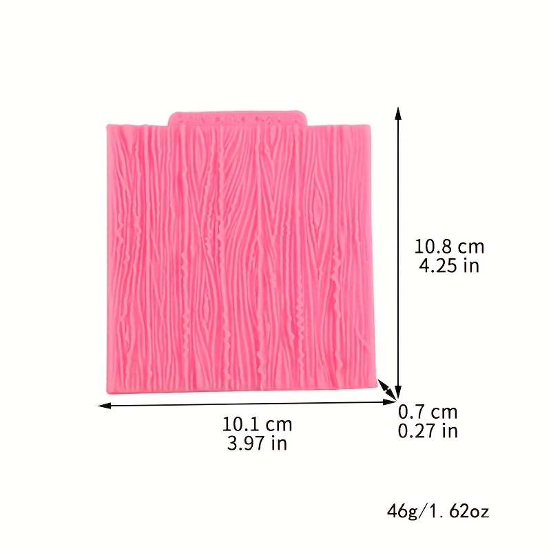 New Bark Texture Decorative Simulation Liquid Silicone Gypsum Wax Candle Soft Pottery Clay Resin Car Ornament Mold