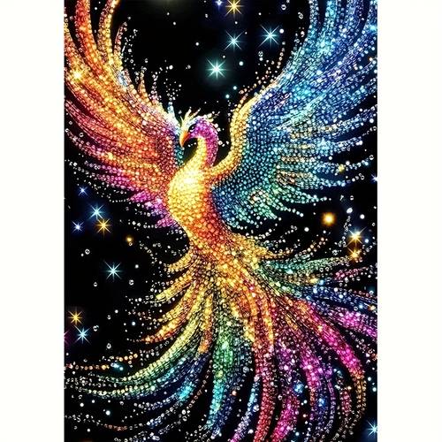 1pc 30 x 40 8 x 15 8 inches 5d round diamond painting with complete tools canvas animal pattern bedroom living room decoration diamond painting kit mosaic decorative craft wall art