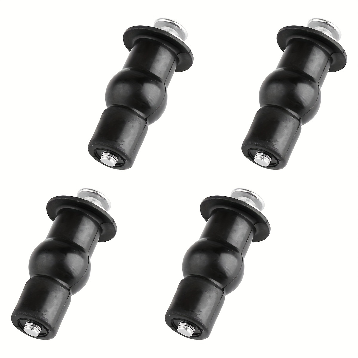 

4pcs - Install, Bolts For Fit, - Metal &