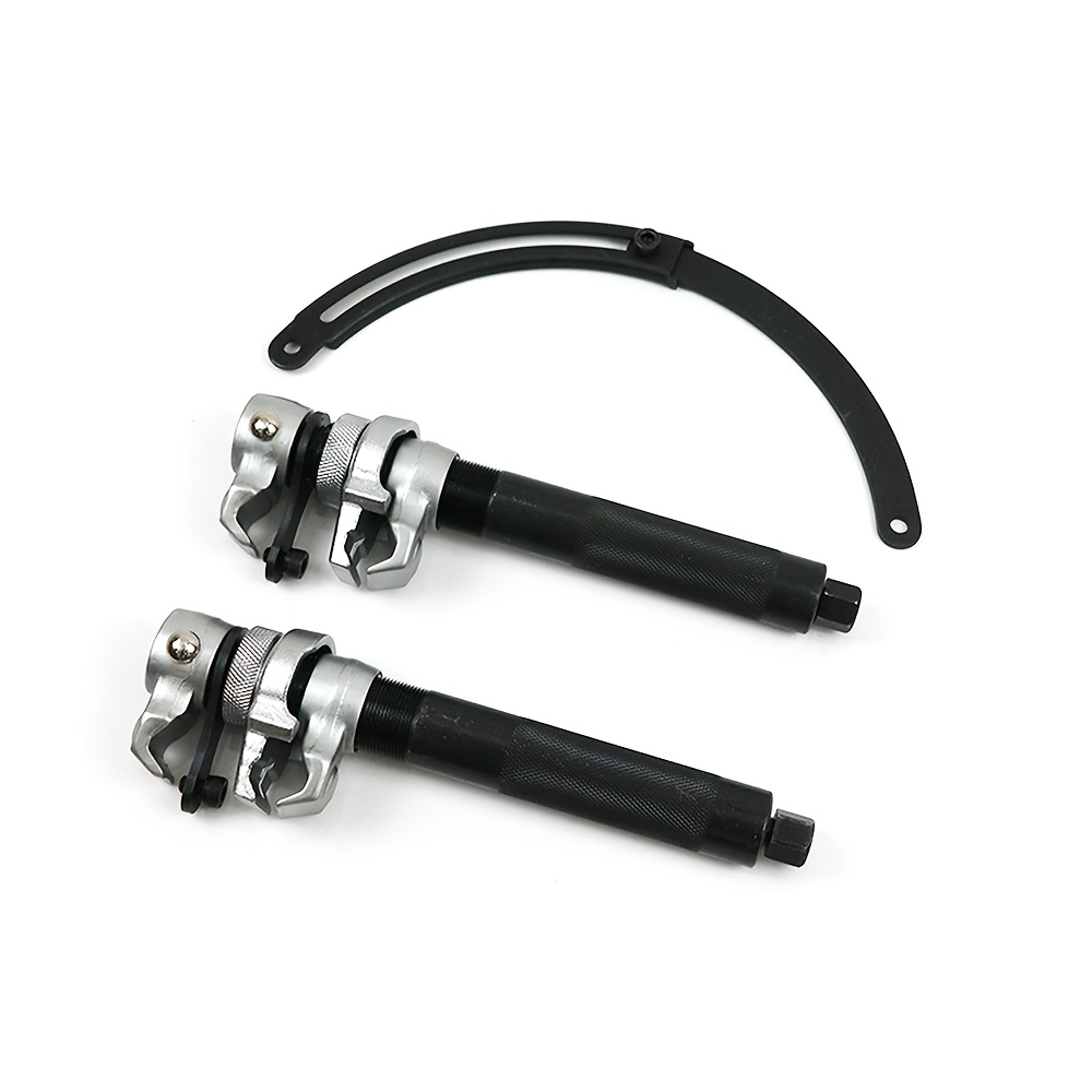 Heavy Duty Coil Spring Compressor Tool Set with Safety Bracket