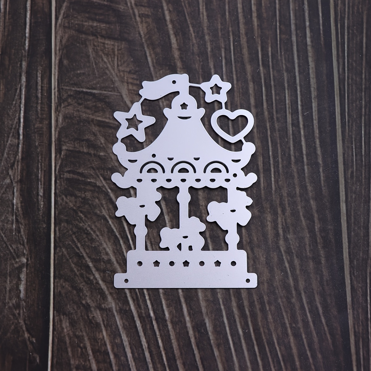 1pc Of Rotating Carousel Cutter For Cutting And Embossing In The Golden Category