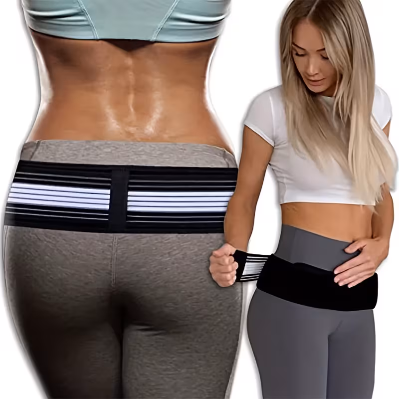 le ceinture -iliaque offre un soutien pour le bas du , les hanches et le sciatique, offrant un soutien lombaire respirant adapté aux hommes et aux femmes. 0