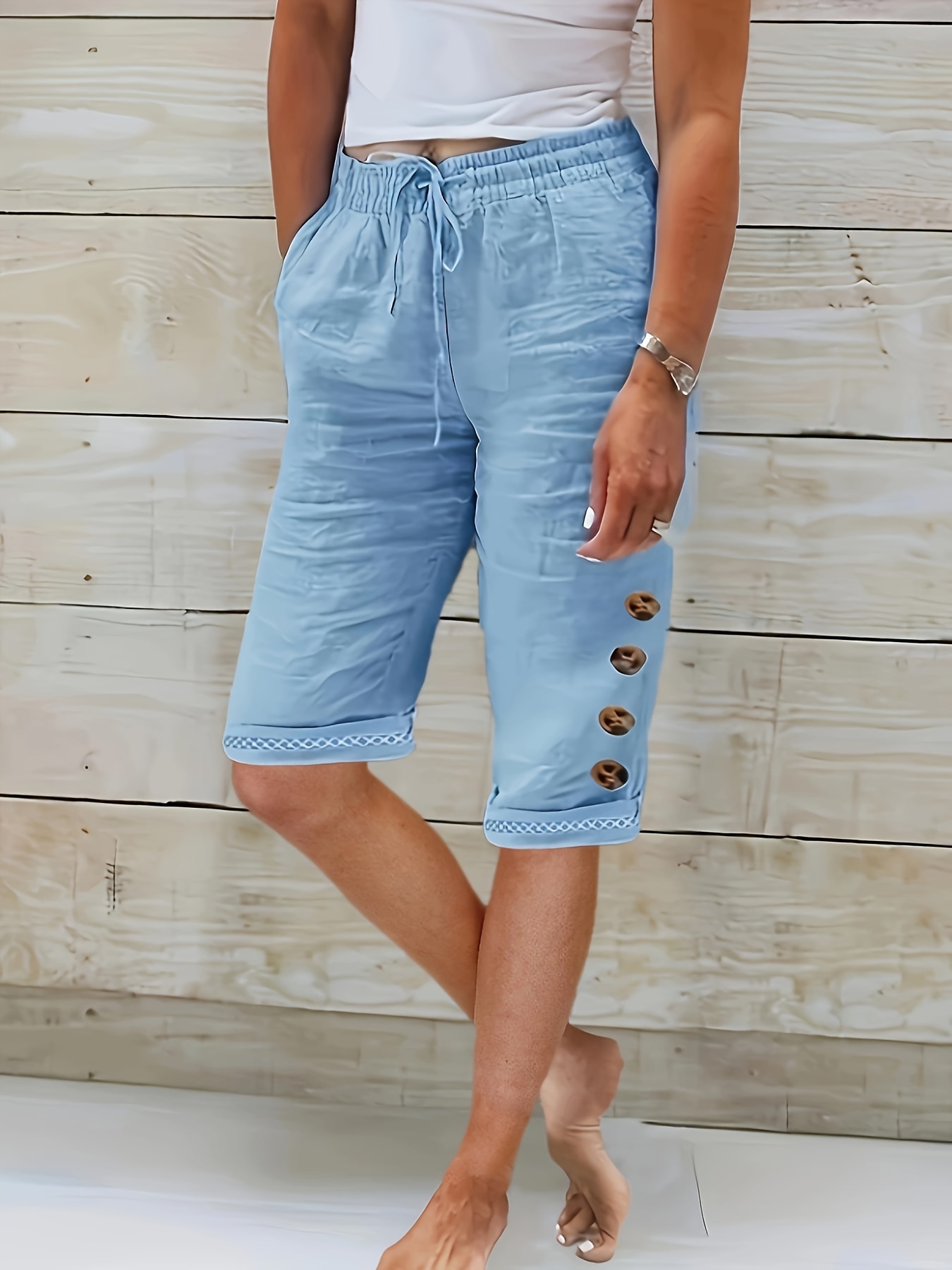 Outfits Chores Cortos De Mujer Denim Shorts Outfit Short Largo