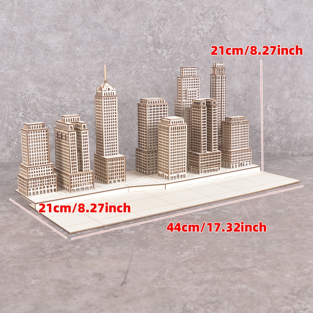 Static Scale Model Kit of Naval Base