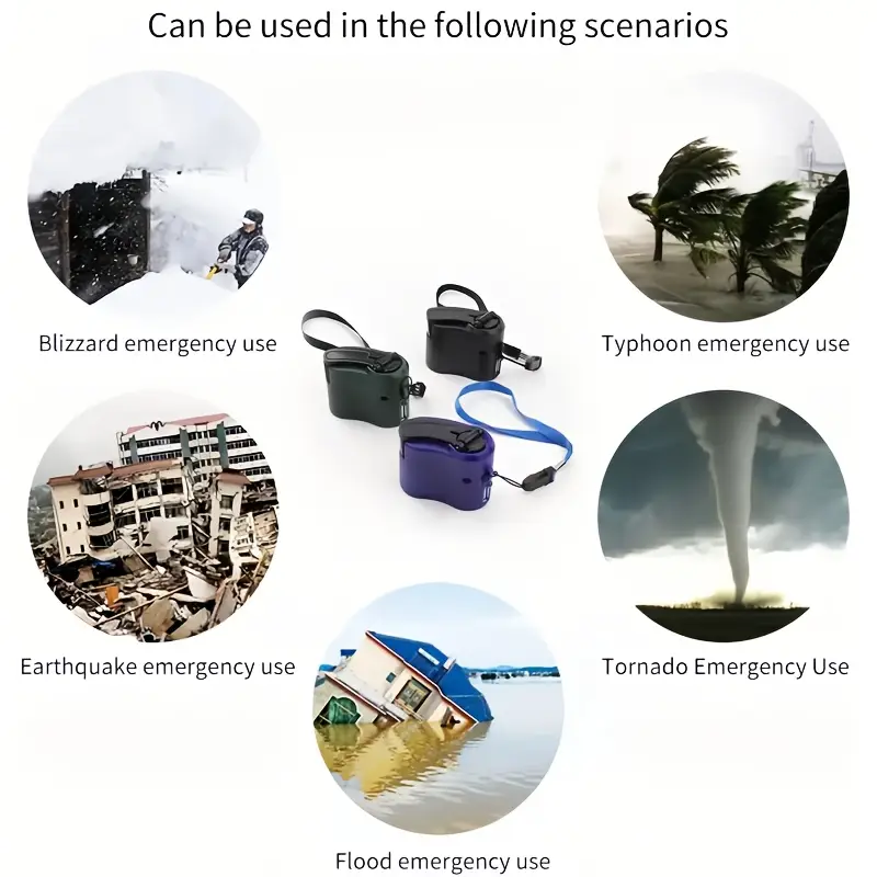 hand crank emergency phone charger portable usb power generator for outdoor survival camping Product details 1