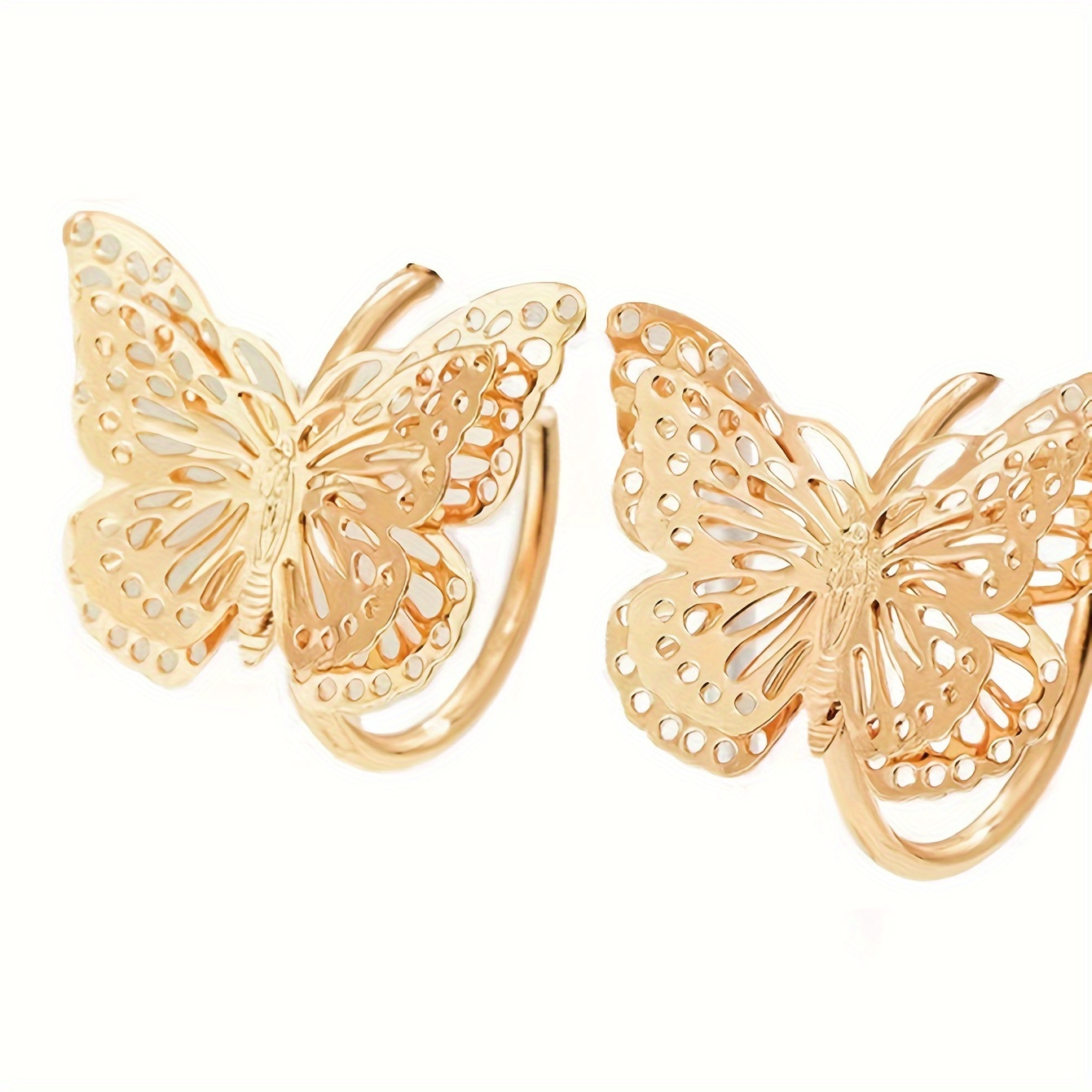 3D Butterfly Earrings for Women Spring Season Accessory